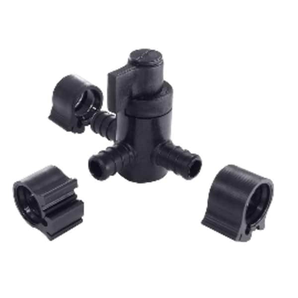 Pexlock Flair-It PEXLock 1/2 in. PEX X 1/2 in. D PEX Plastic Center Drain Valve 30914 - main
